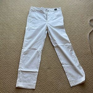 Men’s vintage Versace jeans couture white pants